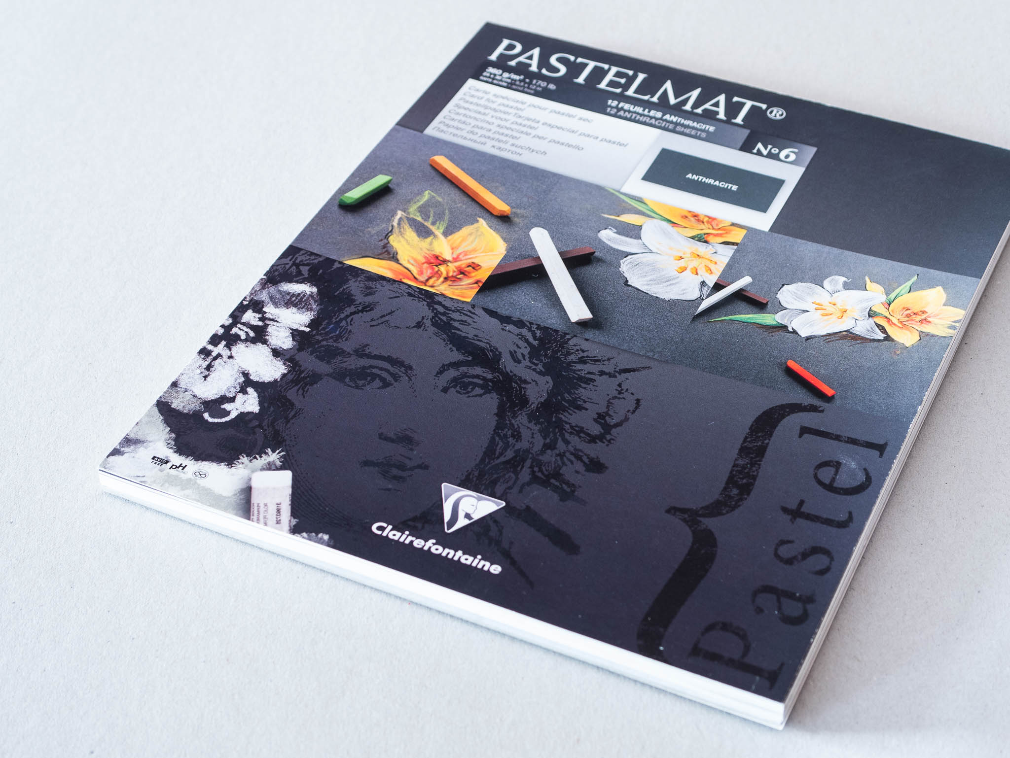  Clairefontaine 24 x 30 cm PastelMat Pastel Card Pad