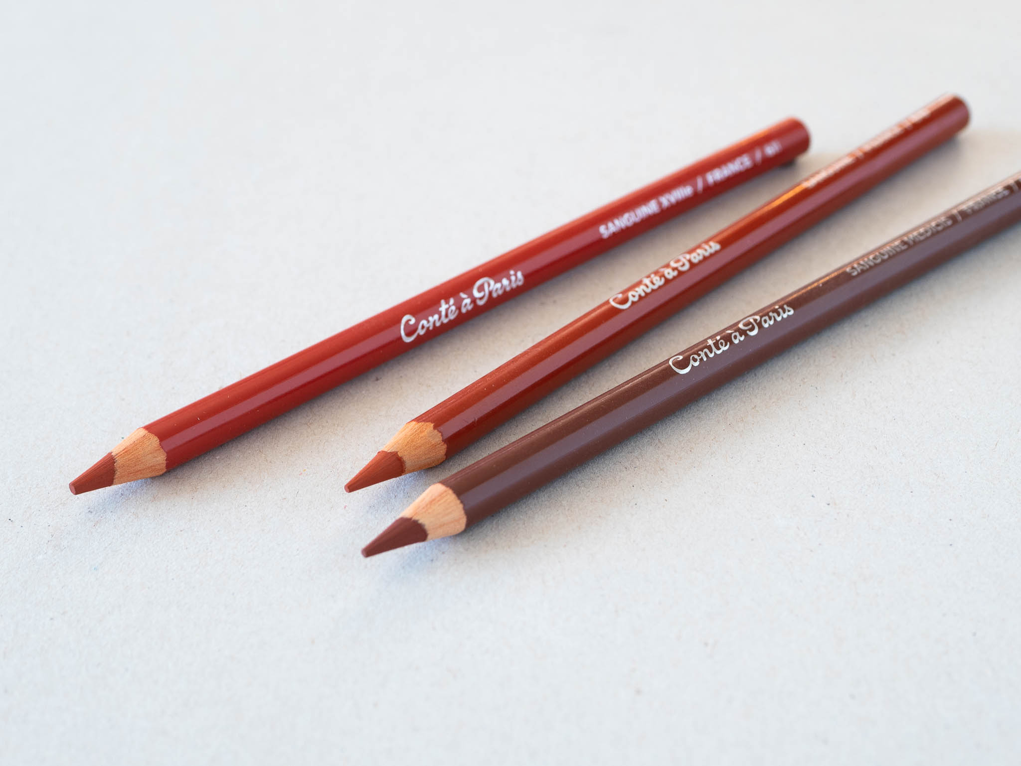 Conté à Sanguine Pencils